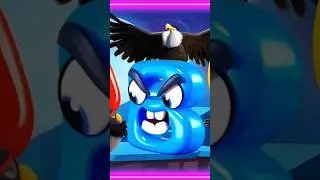 ABC Song Short Kids Song with Angry Bird Letters 🎉 #shorts #trending #viral #minions