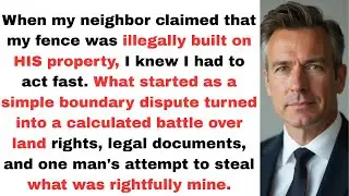 My Neighbor Tried Stealing My Land &mdash; I Showed the Survey at His Door and Watched Him Panic
