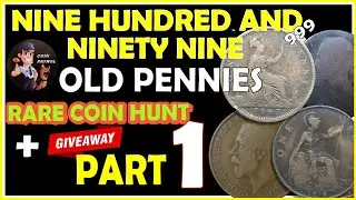 Rare Penny Hunt. 999 Pennies To Search - Part 1