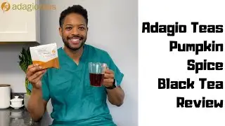 Adagio Teas Pumpkin Spice Black Tea Review - Teas for Autumn / Fall Season