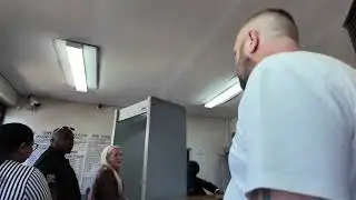 Chad Thomas confronts Elmarie Dukas