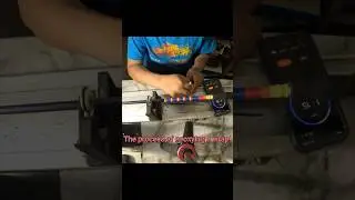 The Process Of Epoxy For A Fade Rod Wrap!!!! #rodbuilding