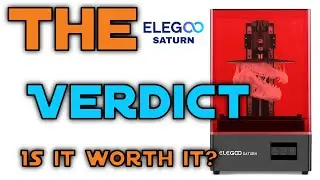 Elegoo Saturn Review - 𝗛𝗼𝘄 𝙂𝙊𝙊𝘿 𝐢𝐬 𝐢𝐭? - SLA Printer