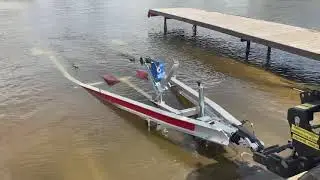 Temared Boat B35 ALU w akcji nad Jeziorem Zegrzyńskim
