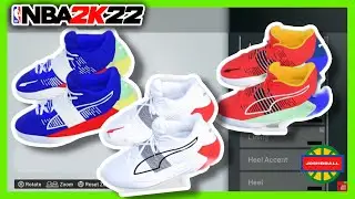 NBA 2K22 Shoe Creator- PUMA Fusion Nitro Spectra Colorways