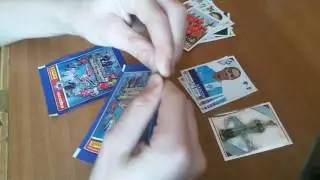 BOX OPENING |  5 пачек РФПЛ 2015/16 от Panini | Открытие пачек.