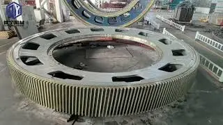 Segmented Helical Girth Gear | Custom Cast & Forged Gear Manufacturer