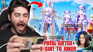 Joker Reaction On Payal Gifted Him MARMORIS X-SUIT😱