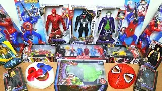 Avengers Toys Action Figures Spider-Man, Captain America, Hulk, Venom, Superman, Wolverine, Thor