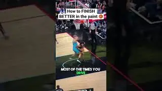 How to finish better in the paint 🏀 | Basketball Tips #shorts