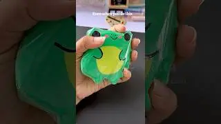 🐸✨Frog Squishy toys #shorts #art #diy #satisfying #youtubeshorts