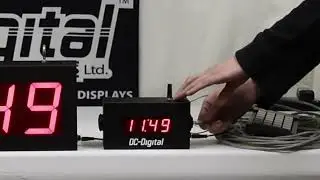 Professional Timing System for Concerts & Indoor Facilities – DC-10-Key-W-Master & DC-40-W-Secondary