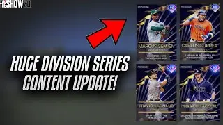 HUGE Division Series Content Update! MLB The Show 20 Diamond Dynasty