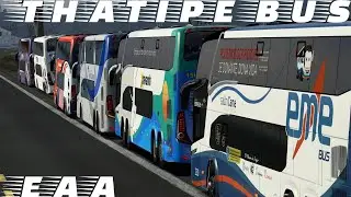 CONVOY DE BUSES EN SCS - MOD DE BUSES ETS2