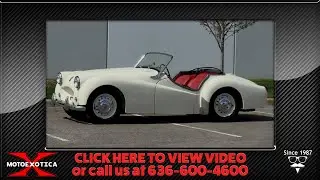 1954 Triumph TR-2 Roadster -- SOLD