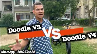 First On YouTube - Doodle V3 vs Doodle V4  #compare #doodle #doodlev4 #doodlepro #doodlev3 #ebike