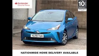 2020 Toyota Prius 1.8 VVT-h Business Ed. Plus CVT Euro 6 5dr, YG70TUH - Premier Car Sales Preston