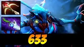 633 8000MMR Plays Weaver WITH DAEDALUS AND DIFFUSAL - Dota 2