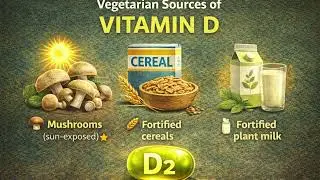5 Best Vegetarian Sources of Vitamin D You MUST Know! ☀️🌱