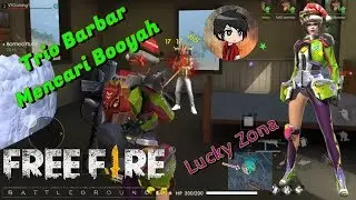 Trio Barbar Mencari Booyah & Lucky Zona I Freefire Garena (ft vy gaming & Borneo Gaming)
