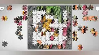 Jigsaw puzzle Colorful Harvest Carrots 🥕🥕🥕🧩//jigsaw Challenge Hub🧩//