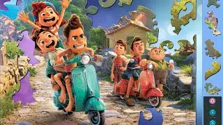 Solving Magic Jigsaw Puzzles 397 (70🧩) Disney Movies - Luca