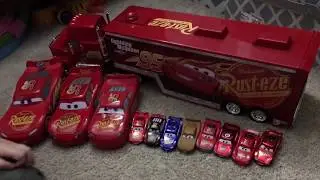 Lightning Mcqueen Collection Disney Pixar Cars featuring Frank and Costco Mack