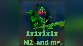 #roblox#forsaken 1x1x1x1x M2 and me 