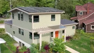 Certified LEED Platinum home in Iowa City