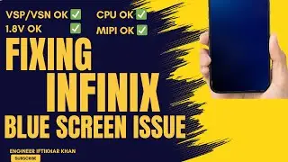 Infinix  Tecno  Blue Screen Problem Fixed | No Display Only Blue Light | Full Solution Guide