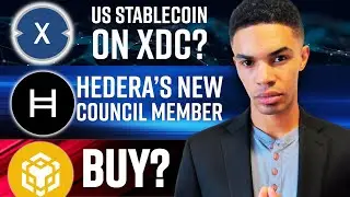 XDC Backed US Stablecoin‼️ Hedera Council Secret Connections & BNB Post  Hack A Buy?