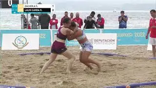 Round 3 Women's BW - +70 kg: S. ZACHEILA (GRE) v. N. LALIN CANDA (ESP)