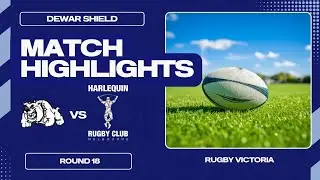 Footscray Rugby Club v Harlequin Rugby Club Highlights | Round 18, 2025 | Dewar Shield