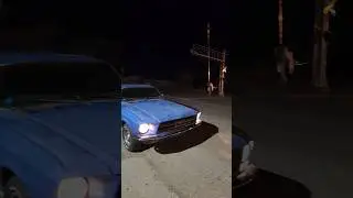 took her out for the night #classiccars #mustang #carrestorationproject