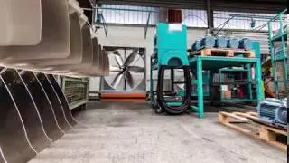 Assembling Pericoli Fans - Time lapse