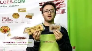 Turrón a la piedra artesano y recetas de Jijona