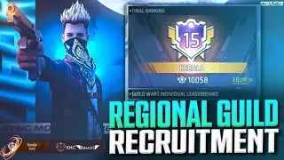 KERALA TOP GUILD RECRUITMENT MALAYALAM 🤩FREEFIRE 2025