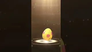 7km egg hatches....  #Gaming Panda #Pokemon go #Egg #Hatches #Rare #7km #yellow egg