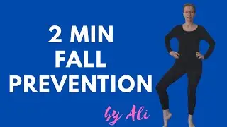 2-Min INDOOR Walking Routine for Balance & Fall Prevention (Women 50+)