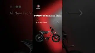 SUPER73-ZX Aluminum eBike #gadgets #coolgadgets #accessories #technology #tech #techgadgets