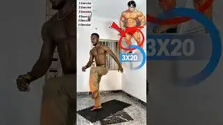 Накачайте ноги, как у Роналду, дома 🔥 Тренировка без оборудования
