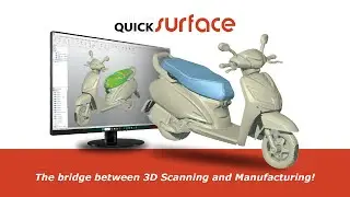 How to remodel a scooter seat from 3D scan data