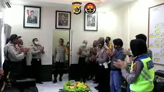 Kejutan Kepada Kapolres Keerom Di Hari Ulang Tahun Yang Ke 45
