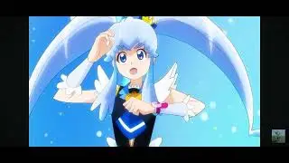 Cure princess Attack (happiness blue shot) |happiness charge precure |