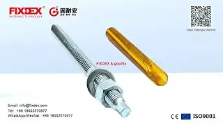 China supplier carbon steel chemical anchor bolts custom sizes