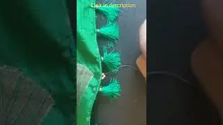 Latest saree kuchu design/saree tassels