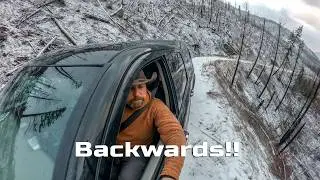 I Wired My Truck Topper for Camping (Solo Wolf Hunt)