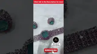 💎 Latest Kundan Necklace Set for Brides 💖 | Trending Bridal Jewellery 2025 | The Jewelbox #Shorts