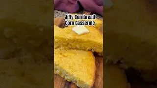 Кукурузная запеканка Jiffy Cornbread с моим революционным ингредиентом! #кукурузныйхлеб #jiffycor...