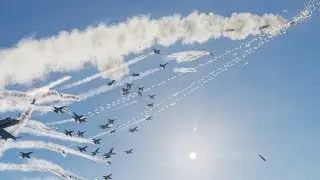 1 RUSSIAN JET FIGHTER vs 200 USA JET FIGHTERS - DCS World 2.5
